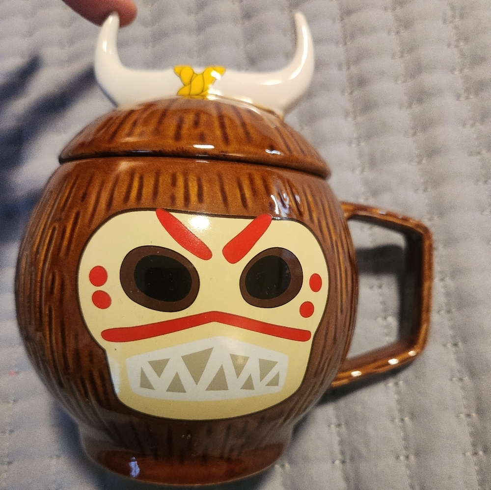 Disney Parks Moana Kakamora Coconut Mug With Lid